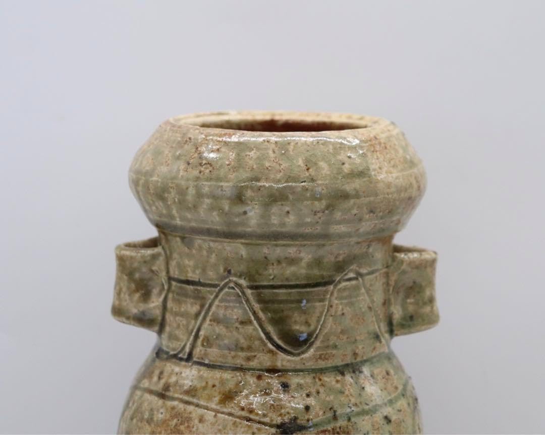 一輪挿花器 太鼓胴花瓶 陶器 陶玉6点と選べる受皿 TO・DAMA